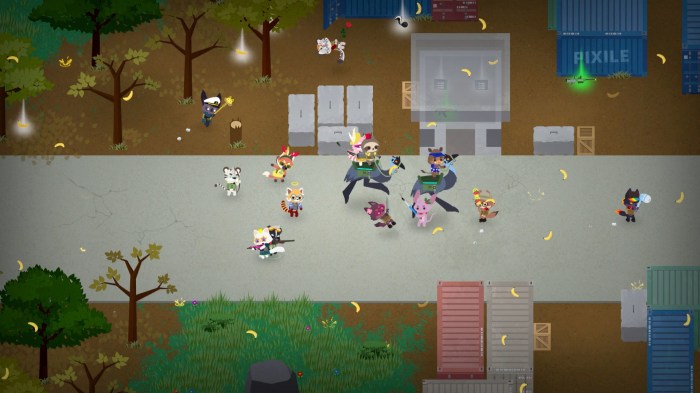 Online battle royale games