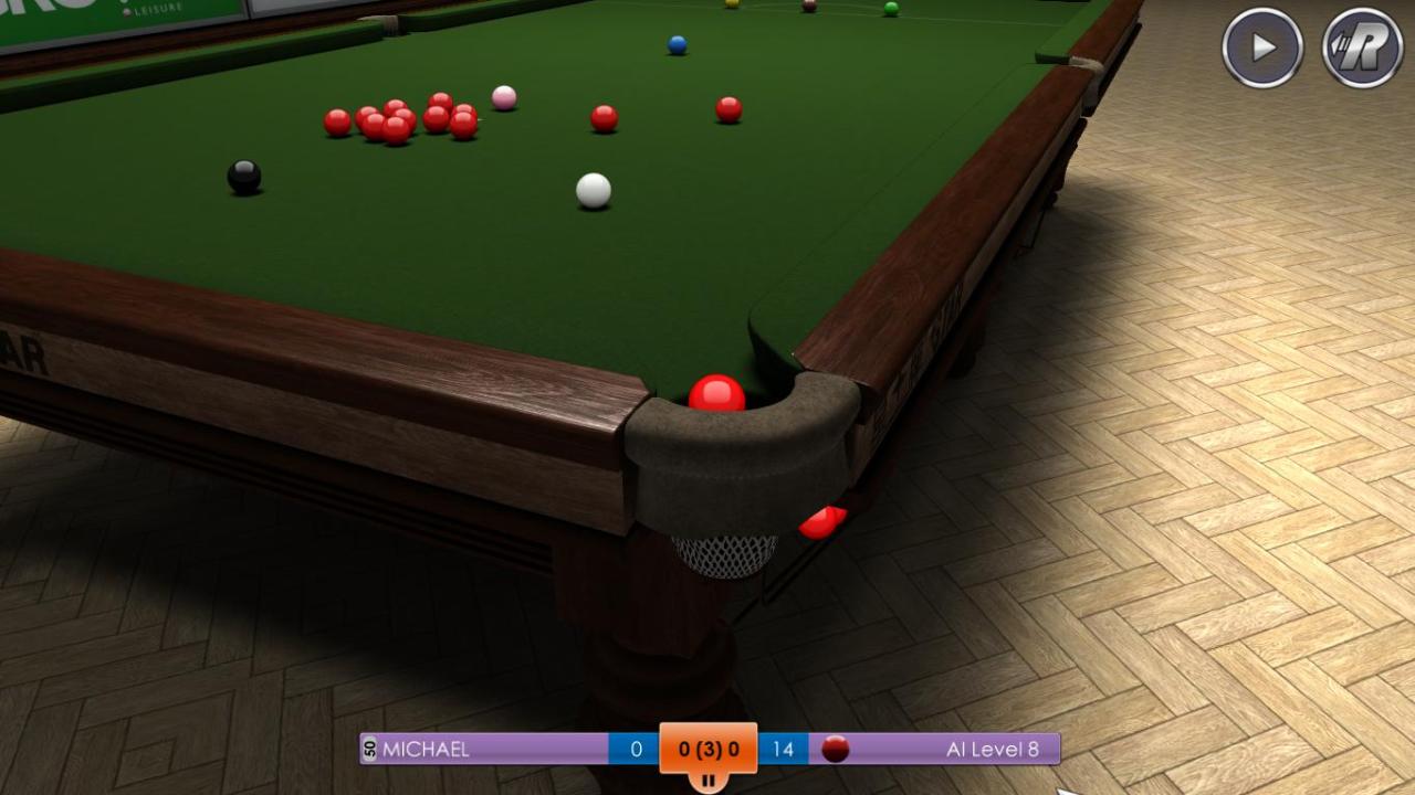 Snooker dropbox game